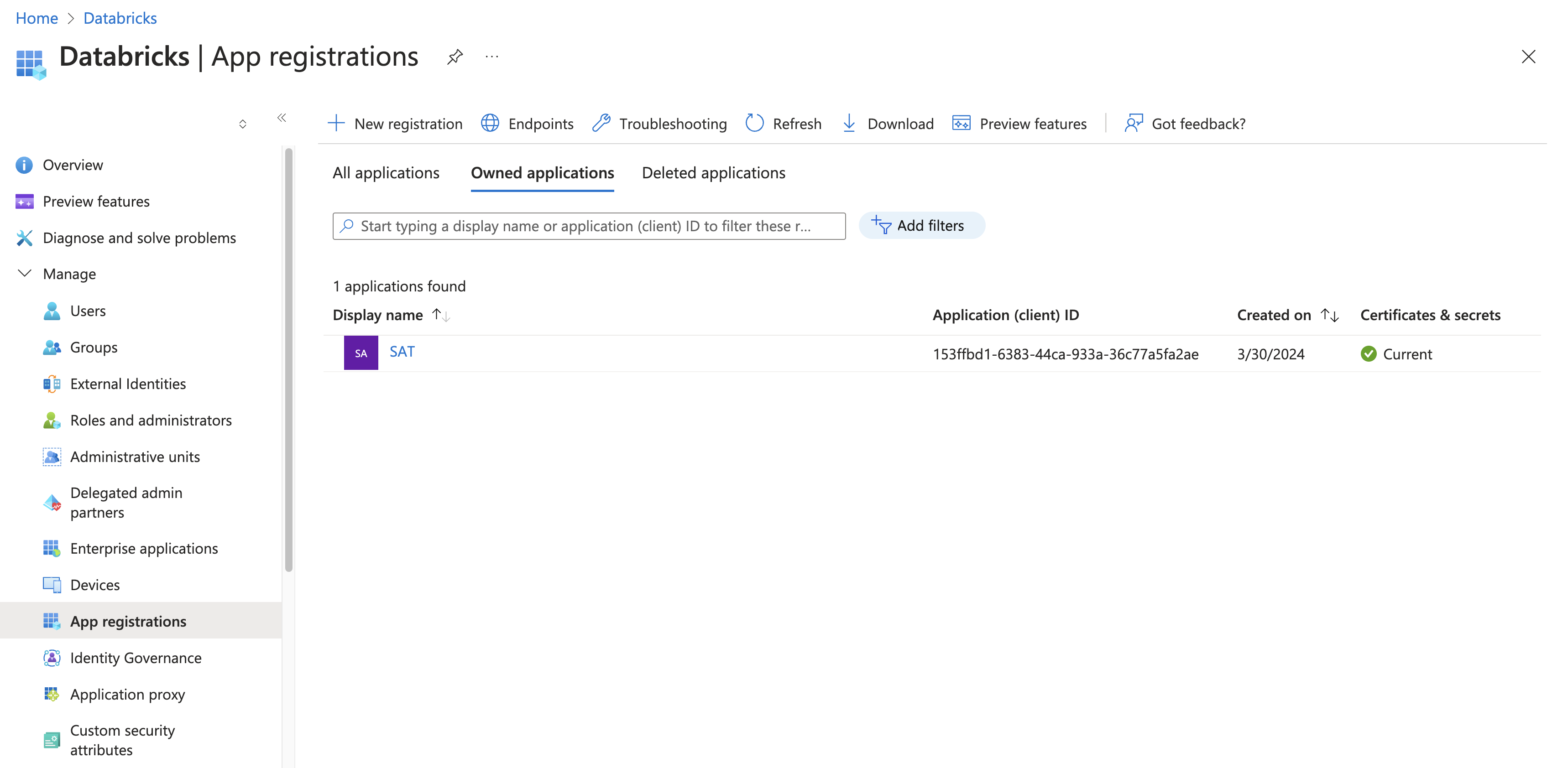 Account Console