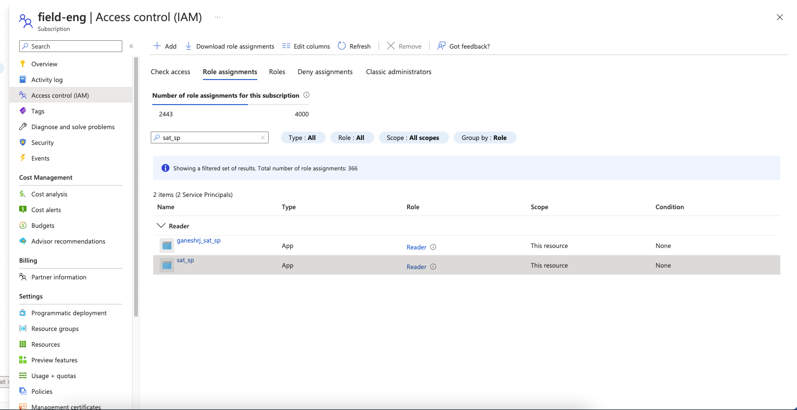 Account Console