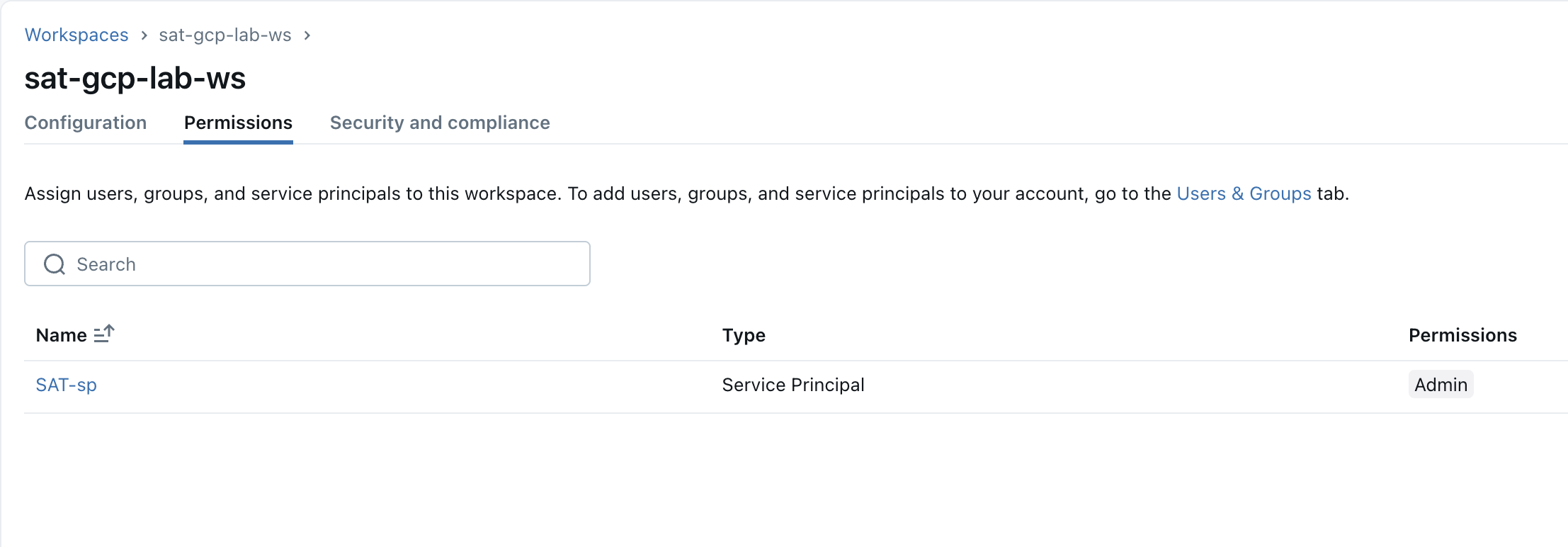Account Console